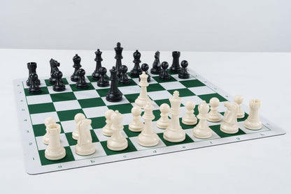 The Bobby Fischer Ultimate Flex Pad Chess Set Combo (Extra Heavy Weighted) - Chess Set - Chess-House