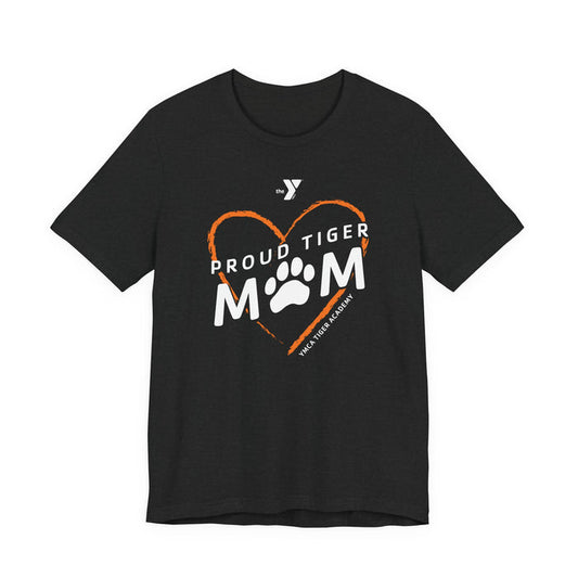 Tiger Academy Mom Heart Short Sleeve Tee
