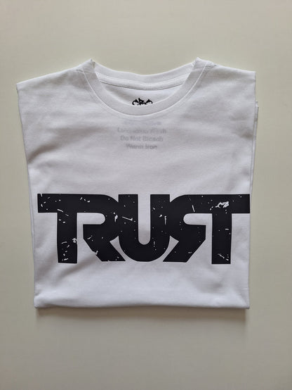 Trust Gang Distressed Logo T-shirt - Catch Body Customs