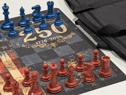 USA 250 Chess House Collector Edition Chess Set - Chess Set - Chess-House