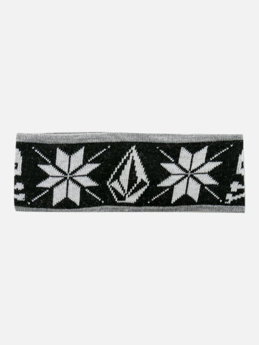 Vincha Volcom Aspen Negro Gris