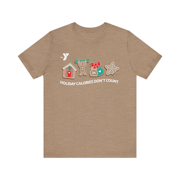 Winter - "Holiday Calories Don't Count" Jersey Tee