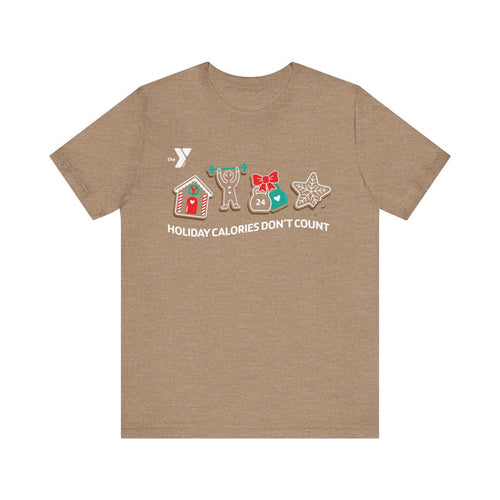 Winter - "Holiday Calories Don't Count" Jersey Tee