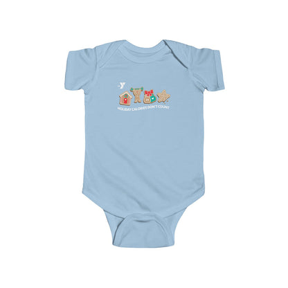 Winter - Holiday Infant Bodysuit - "Holiday Calories Don't Count"