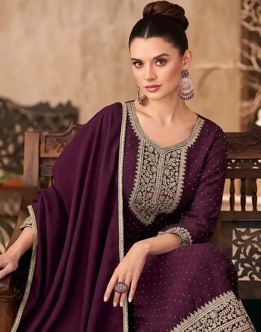 Women's Stitch Printed Shalwar