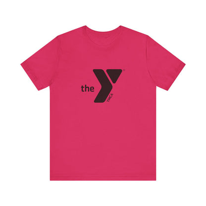 Y Logo Black Unisex Jersey Short Sleeve Tee