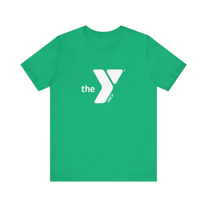Y Logo White Unisex Jersey Short Sleeve Tee