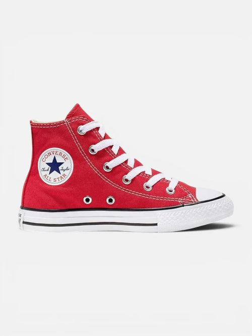 Zapatillas Converse Chuck Taylor All Star Hi Niño Rojo