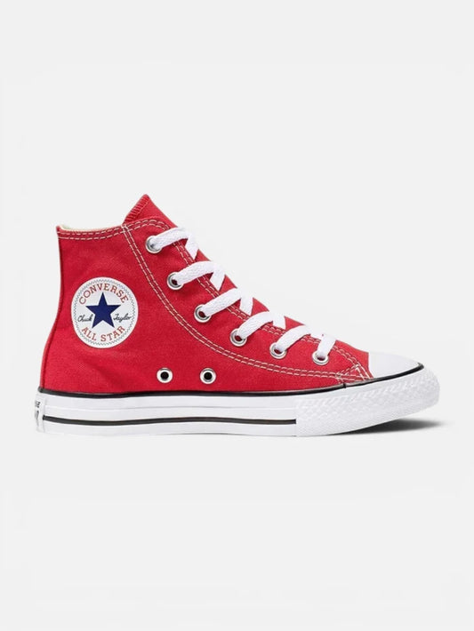 Zapatillas Converse Chuck Taylor All Star Hi Niño Rojo