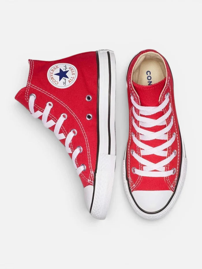 Zapatillas Converse Chuck Taylor All Star Hi Niño Rojo