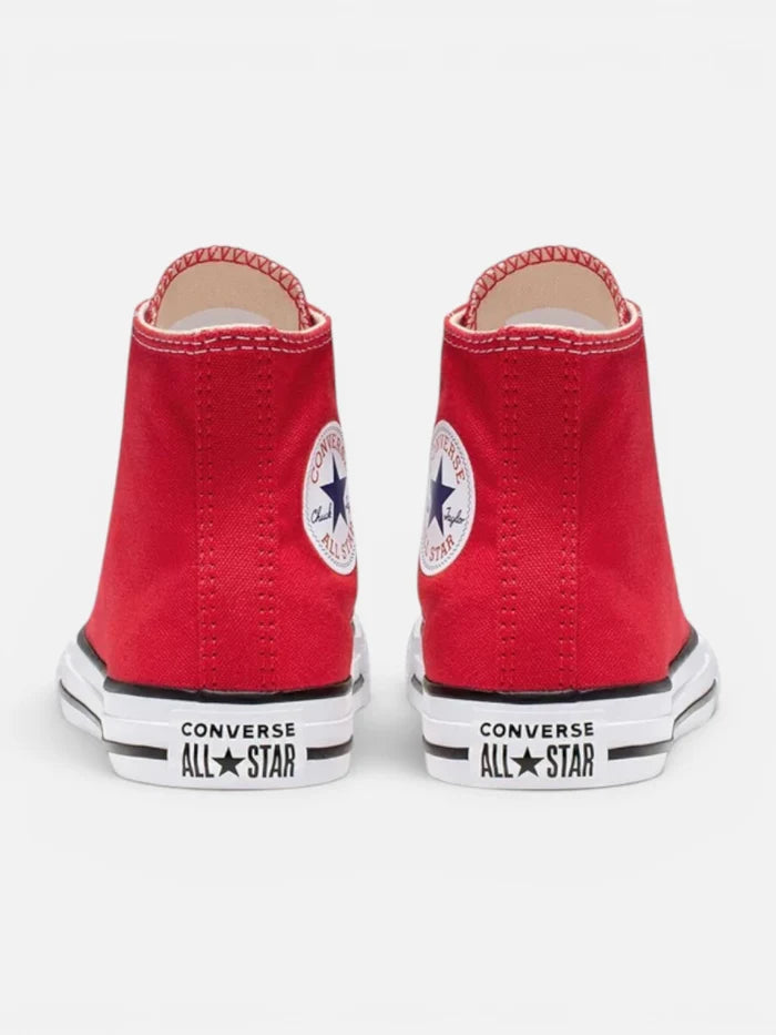 Zapatillas Converse Chuck Taylor All Star Hi Niño Rojo