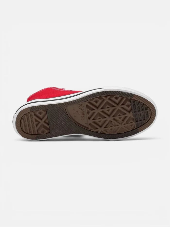 Zapatillas Converse Chuck Taylor All Star Hi Niño Rojo