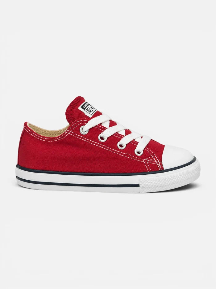 Zapatillas Converse Chuck Taylor All Star Ox Bebe Rojo