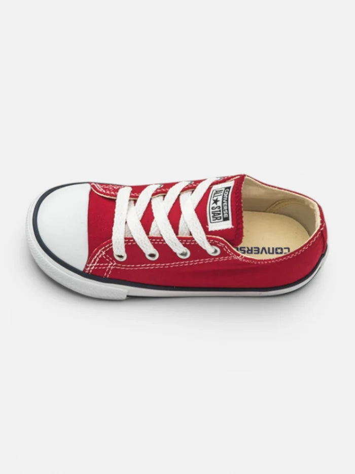 Zapatillas Converse Chuck Taylor All Star Ox Bebe Rojo