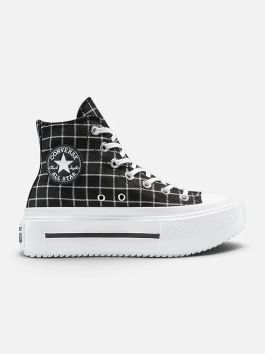 Zapatillas Converse Ctas Lift Double Stack Hi Negro Cuadrille
