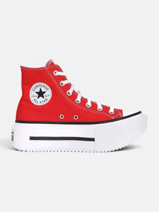 Zapatillas Converse Ctas Lift Double Stack Hi Rojo