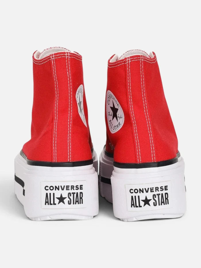 Zapatillas Converse Ctas Lift Double Stack Hi Rojo