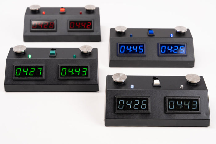 ZMF-II Black Digital Chess Clock LED - Clock - Chess-House